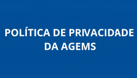 Política de Privacidade da AGEMS.